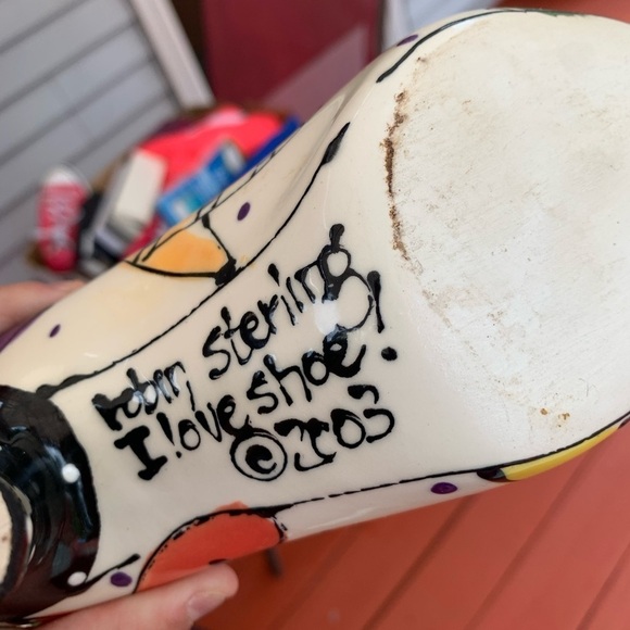 Vintage Robin Sterling Neiman Marcus rainbow 2003 Chips & Dip stiletto set - Picture 16 of 16